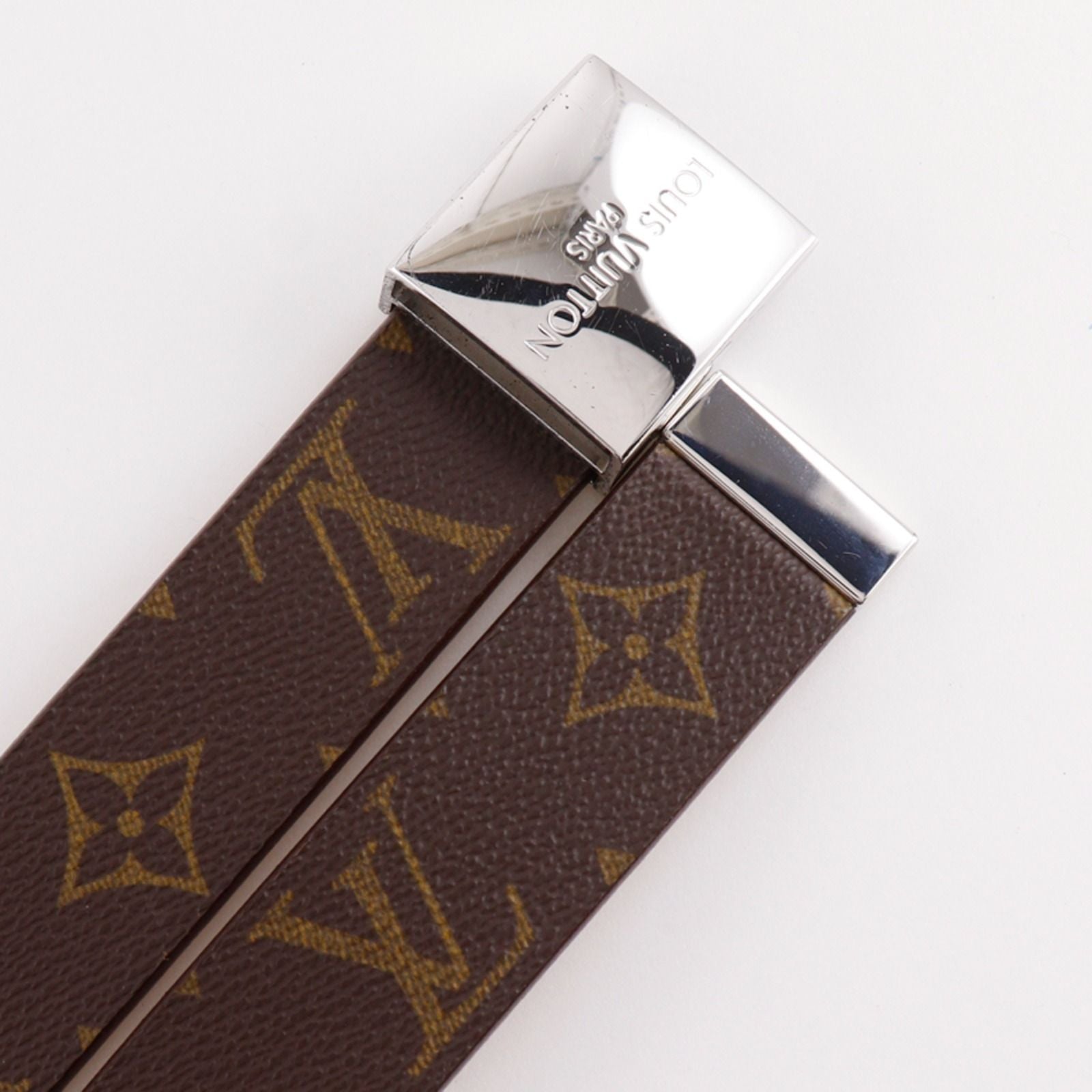 Louis Vuitton Ceinture Carre Monogram Canvas Brown Belt — view 4