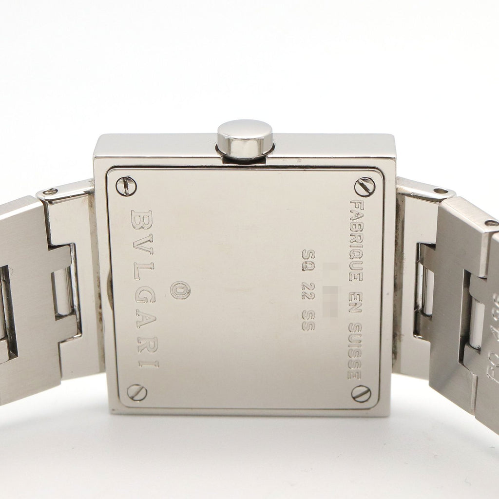 Bvlgari Watch Dos Black Stainless Steel — view 5