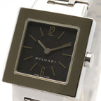 Bvlgari Watch Dos Black Stainless Steel — view 3