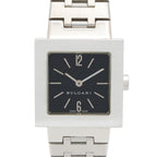 Bvlgari Watch Dos Black Stainless Steel