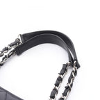 Chanel Tote Quilted Grand Shopping GST Black Caviar Leather Chain — view 9