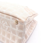 Chanel Tote New Travelline Beige Leather — view 6