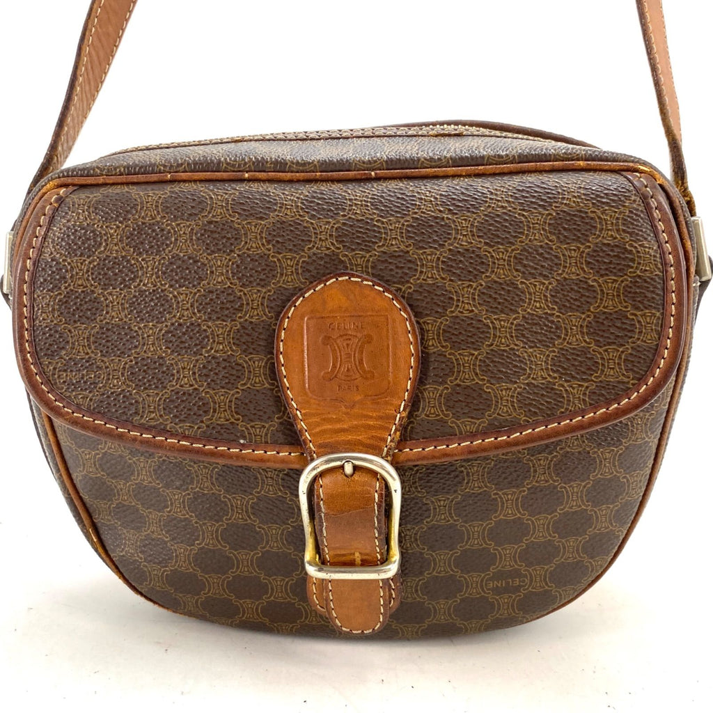 Celine Shoulder Bag Macadam Pochette Travel Smartphone