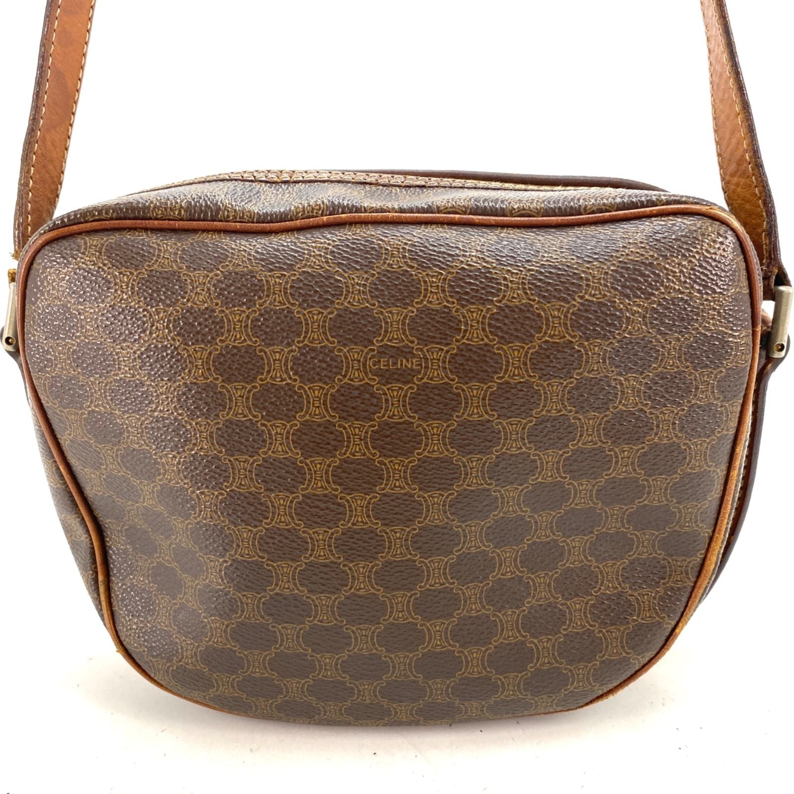 Celine Shoulder Bag Macadam Pochette Travel Smartphone — view 2
