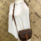 Celine Shoulder Bag Macadam Pochette Travel Smartphone — view 3