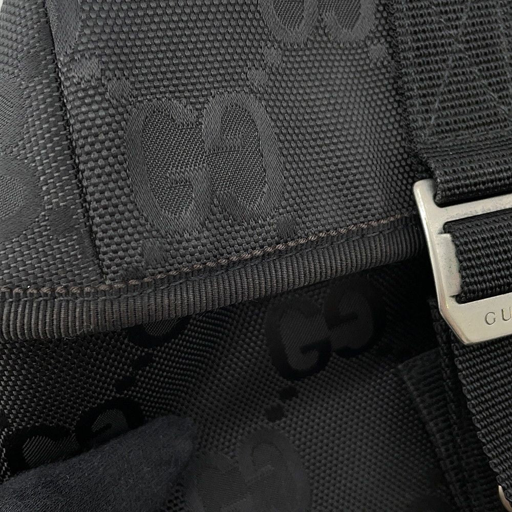 Gucci Shoulder Bag Off the Grid GG Nylon Black — view 7