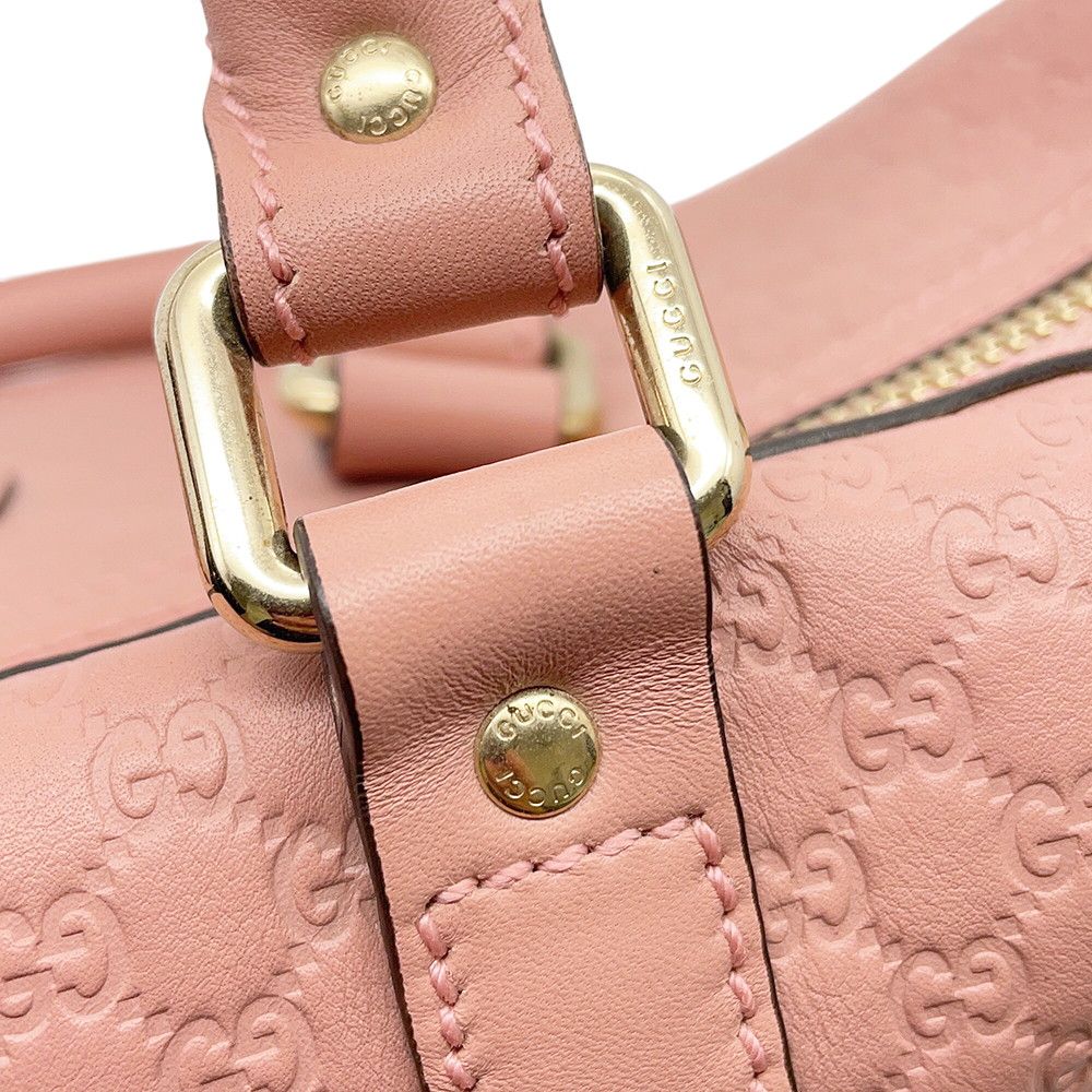 Gucci Boston Bag Micro Guccissima Leather 2-Way — view 9