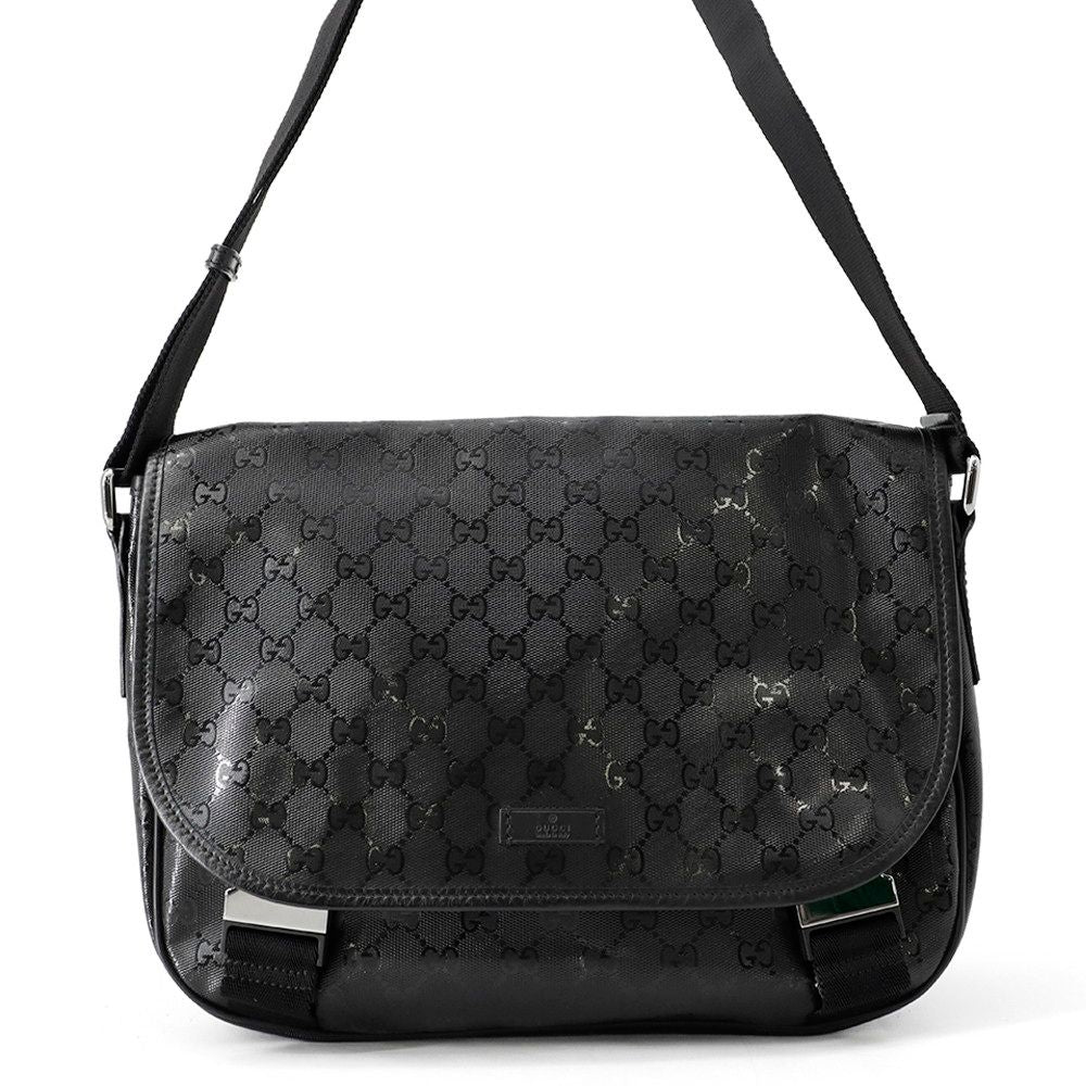 Gucci Shoulder Bag GG Supreme Crossbody Black