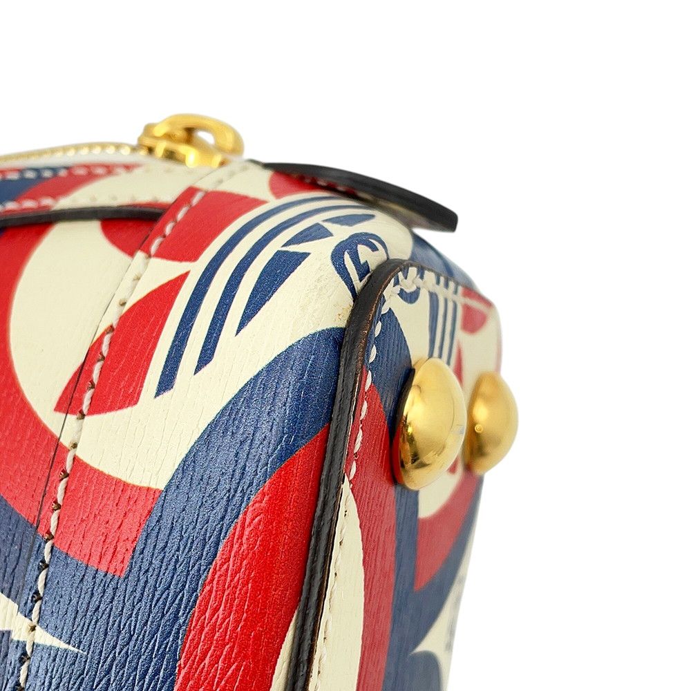 Gucci Handbag Horsebit Mini Top Handle Adidas Collaboration 2-Way Shoulder White — view 7