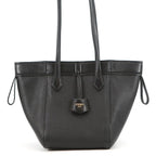 Fendi Shoulder Bag Origami Mini Leather 2-Way Black — view 3