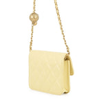Chanel Chain Shoulder Bag Mini Quilted Cocobol Lambskin — view 2