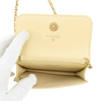 Chanel Chain Shoulder Bag Mini Quilted Cocobol Lambskin — view 6