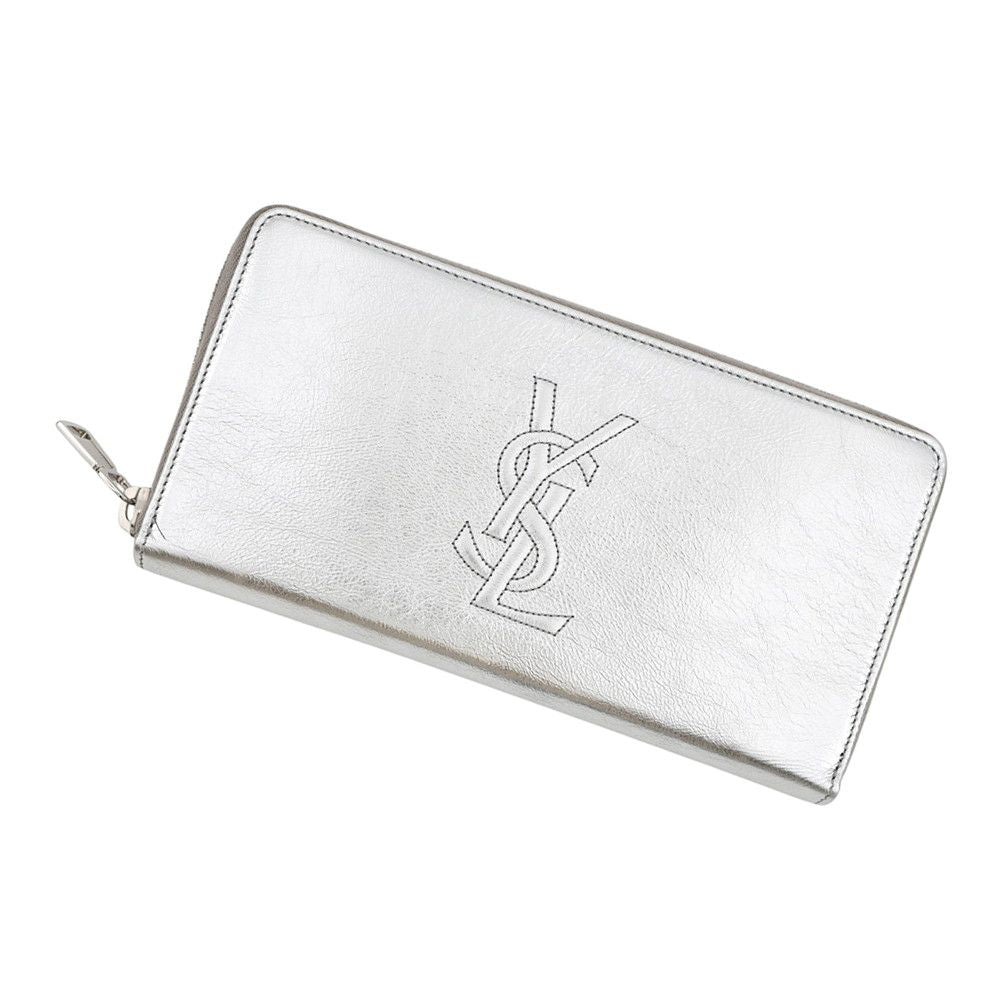 Saint Laurent Paris Wallet YSL Logo Leather