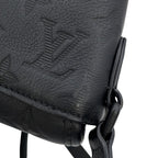 Louis Vuitton Shoulder Bag Monogram Shadow Pulse Wearable Wallet Black — view 7