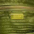 Prada Shoulder Bag Triangle Logo Leather — view 9
