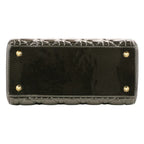 Dior Lady Cannage Patent Handbag Black — view 4