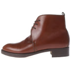 Hermes Chukka Leather Shoes Brown