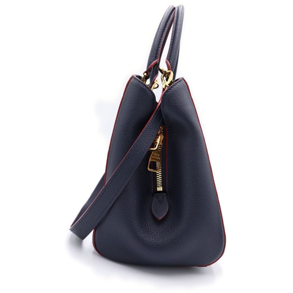 Louis Vuitton Monogram Empreinte Montaigne 2-Way Shoulder Bag Marine — view 3