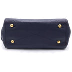 Louis Vuitton Monogram Empreinte Montaigne 2-Way Shoulder Bag Marine — view 4