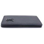 Louis Vuitton Aerogram Organizer Posh Leather Card Case Black — view 3