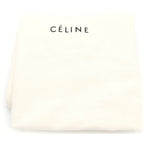 Celine 2-Way Shoulder Bag Beige Leather Suede Silver — view 7