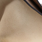 Celine 2-Way Shoulder Bag Beige Leather Suede Silver — view 6