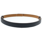 Hermes Kelly Belt 18 Black Epsom Silver — view 2