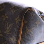 Louis Vuitton Monogram Speedy Bandouliere 30 2-Way Boston Bag Brown Leather Gold — view 6