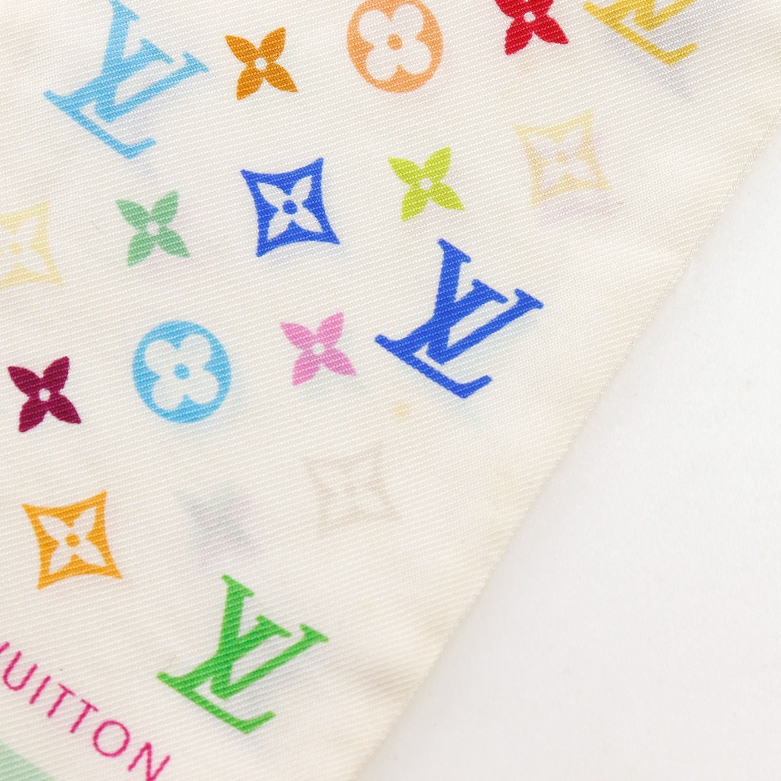 Louis Vuitton Bandeau Monogram Silk Multicolor Scarf — view 5
