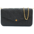 Louis Vuitton Pochette Felicity Chain Wallet Monogram Empreinte Gold