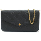Louis Vuitton Pochette Felicity Chain Wallet Monogram Empreinte Gold