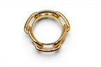 Hermes Scarf Ring Holder Chaine D'ancre Gold — view 3
