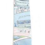 Hermes Twilly Scarf Blue — view 5