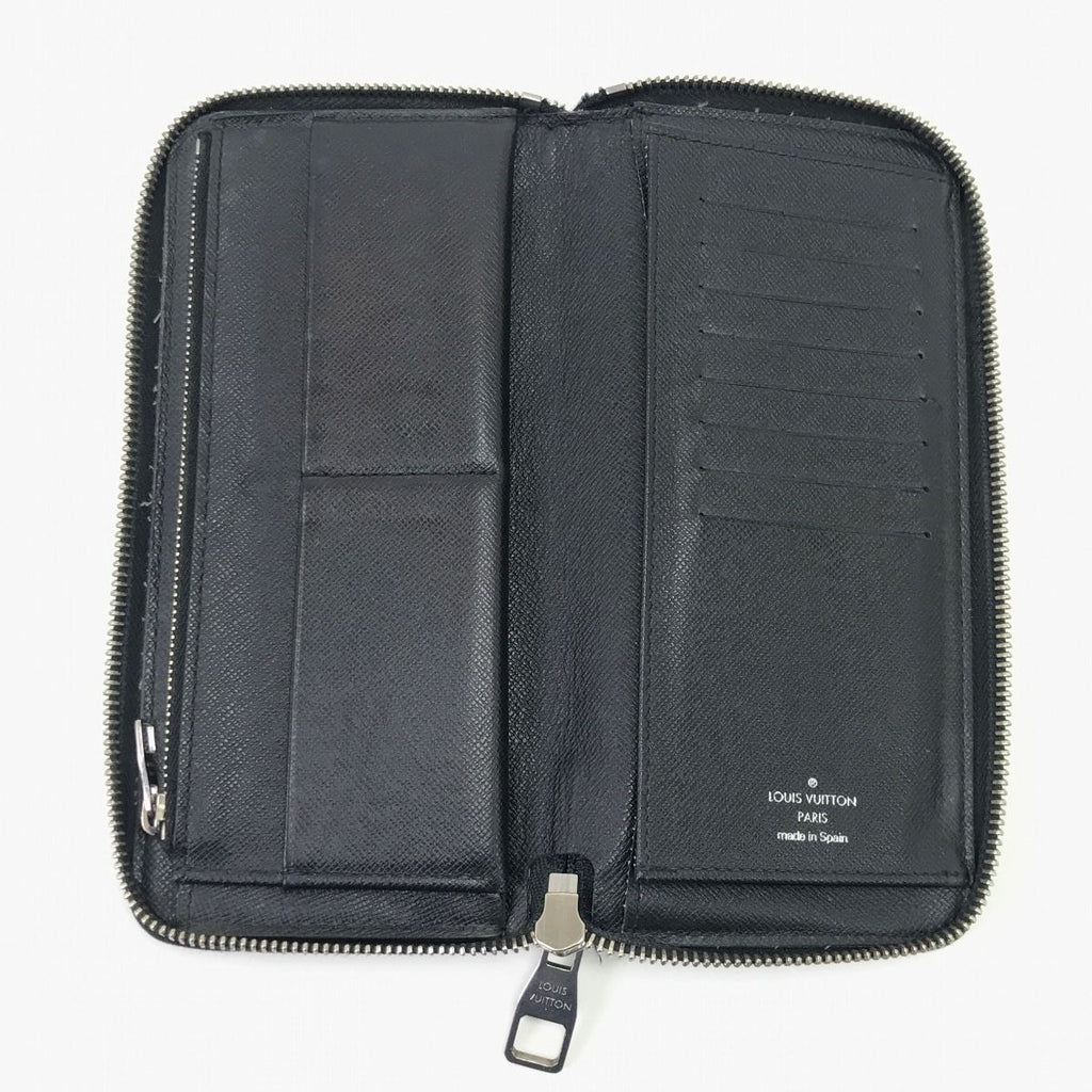 Louis Vuitton Wallet Damier Graphite Zippy Vertical Gray — view 6
