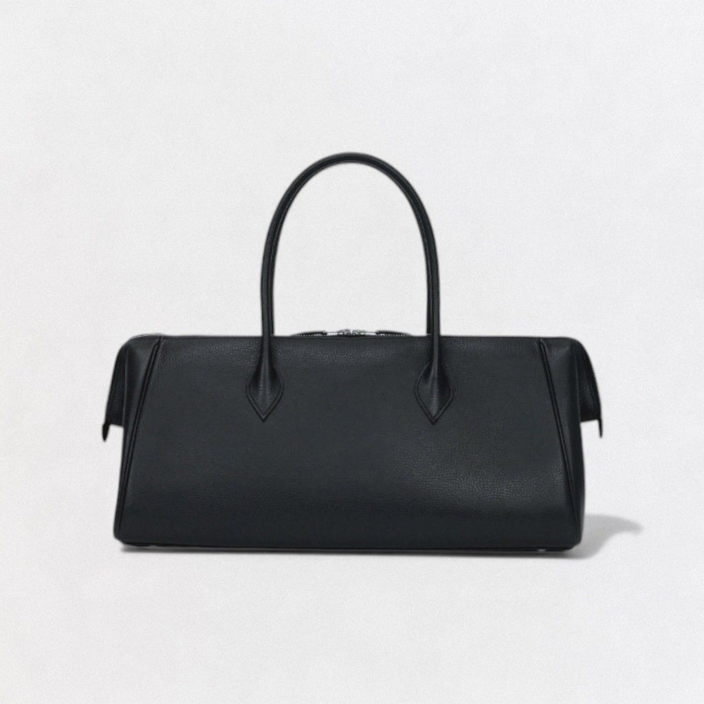 Hermes Paris Bombay 40 Tote Sully Eger Noir Black Silver Handbag — view 3