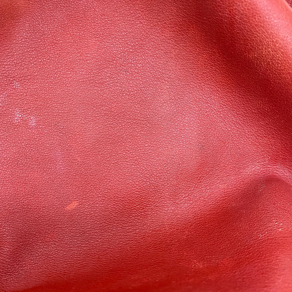 Loewe Shoulder Bag Anagram Leather Red Backpack Travel — view 9