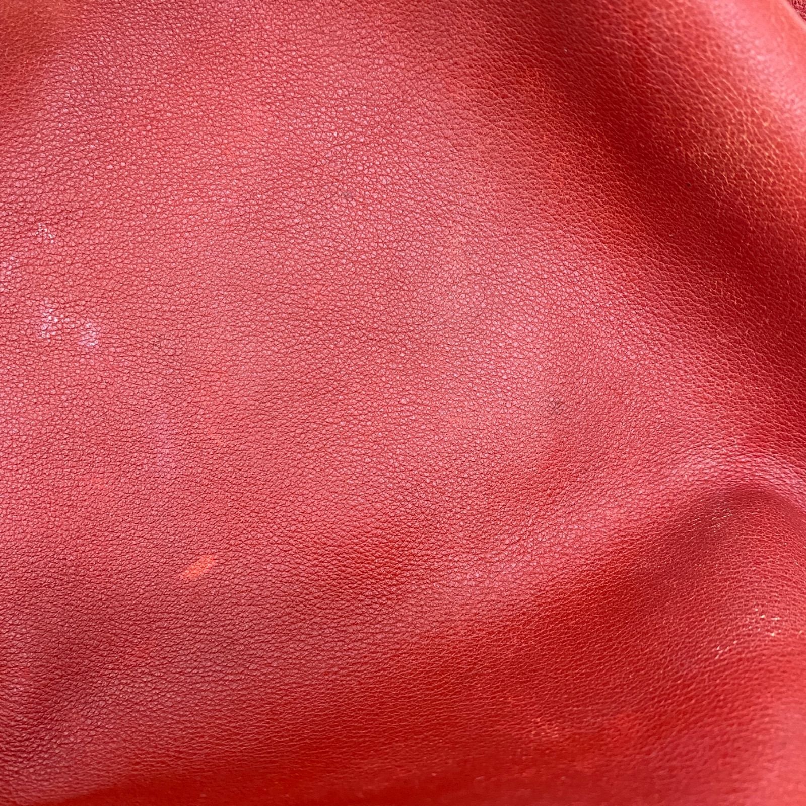 Loewe Shoulder Bag Anagram Leather Red Backpack Travel — view 9
