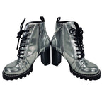 Louis Vuitton Star Trail Line Short Boots Monogram Silver — view 5
