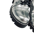 Louis Vuitton Star Trail Line Short Boots Monogram Silver — view 4