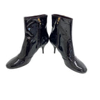 Louis Vuitton Short Boots Patent Leather Bordeaux — view 4