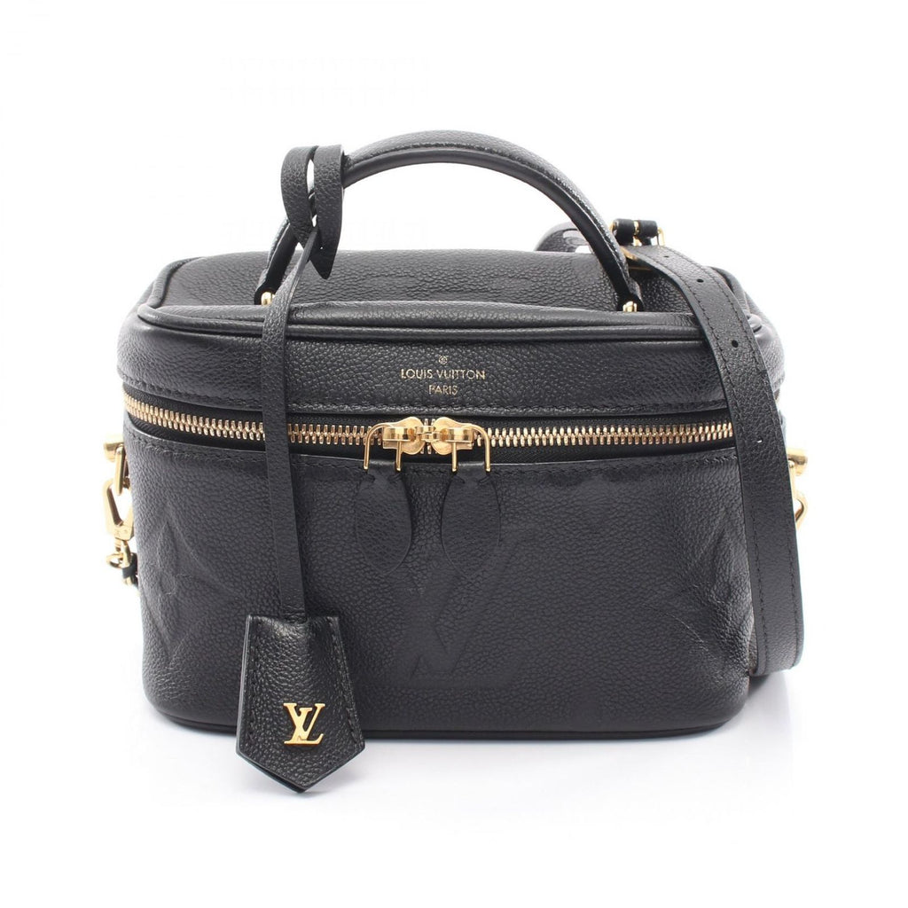 Louis Vuitton Handbag PM Monogram Empreinte Noir 2-Way Leather Vanity PM