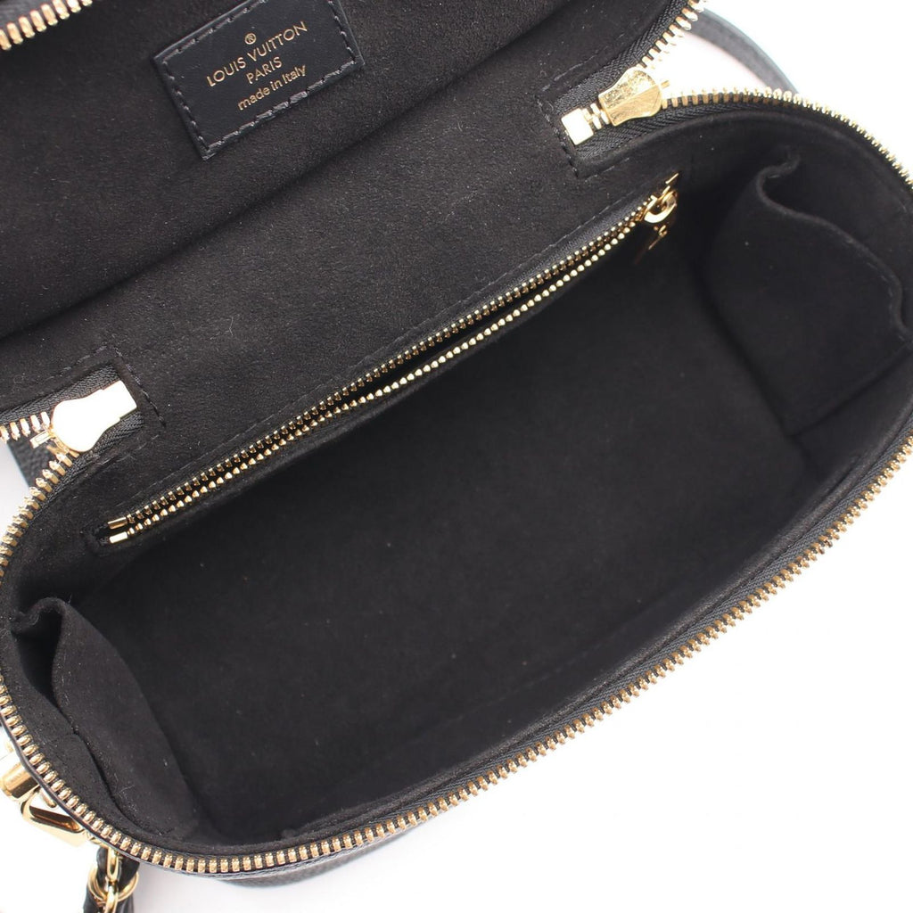 Louis Vuitton Handbag PM Monogram Empreinte Noir 2-Way Leather Vanity PM — view 3