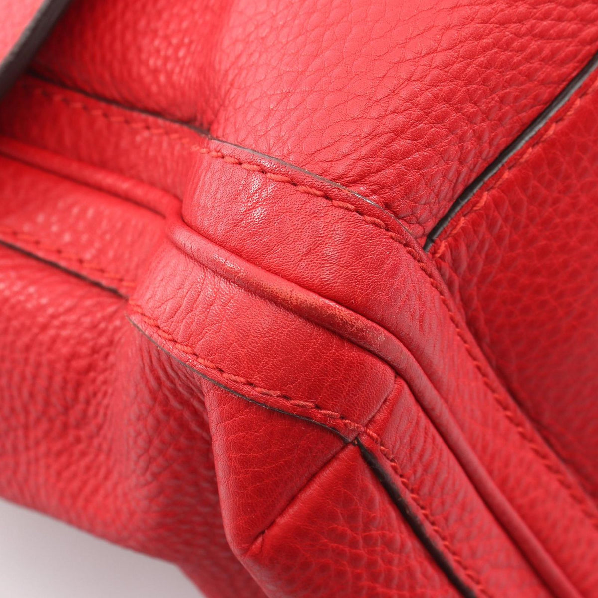 Gucci Shoulder Bag Bella 2-Way Red Leather — view 5