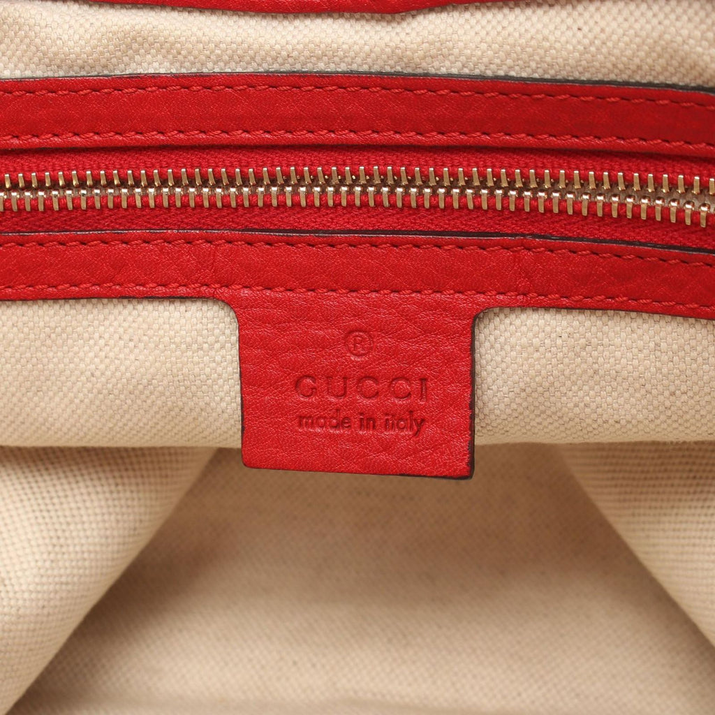 Gucci Shoulder Bag Bella 2-Way Red Leather — view 4