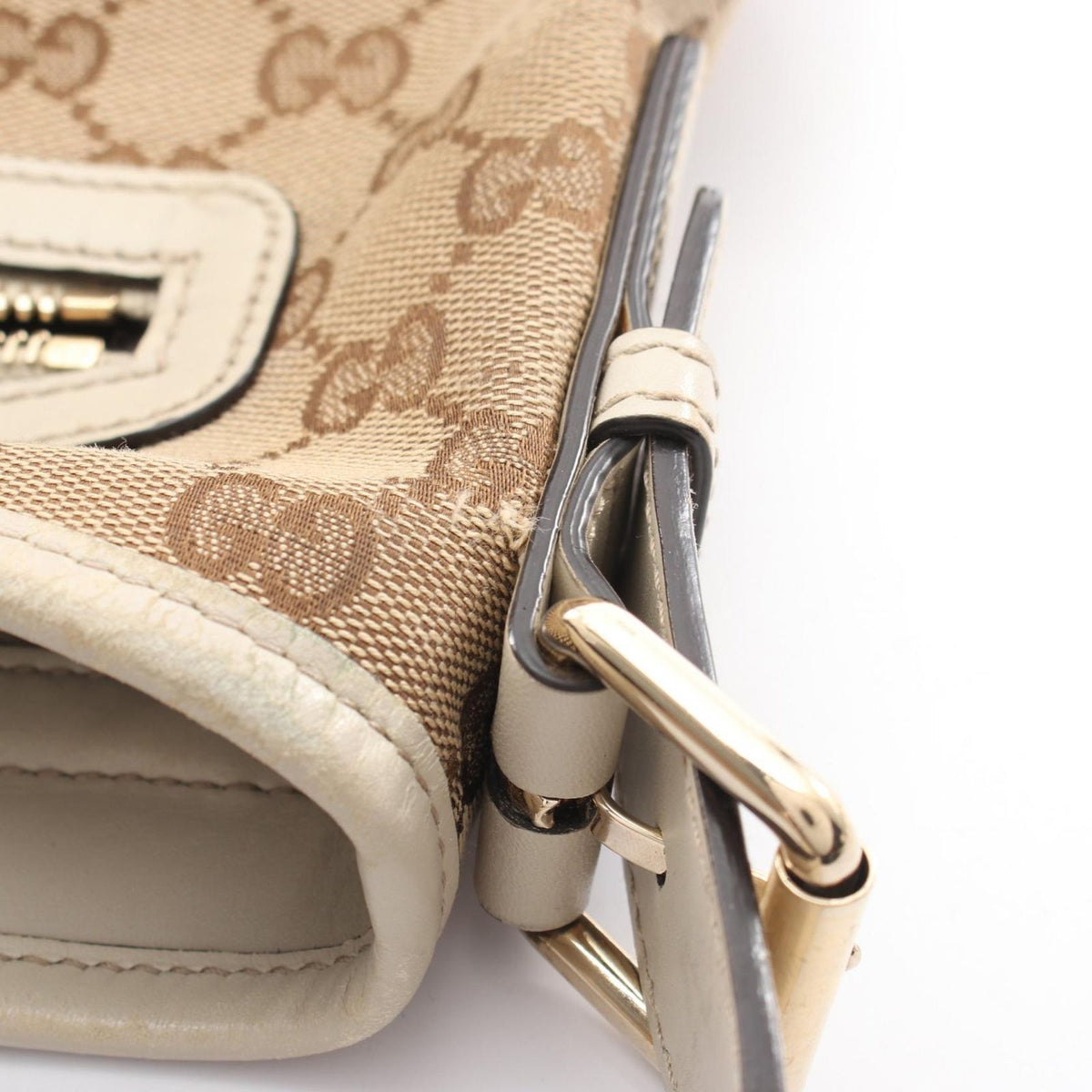 Gucci Shoulder Bag GG Canvas Beige — view 5