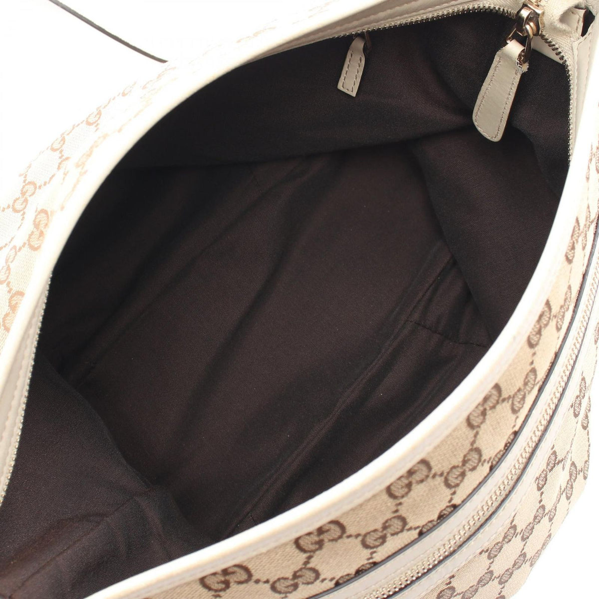 Gucci Shoulder Bag GG Canvas Beige — view 3