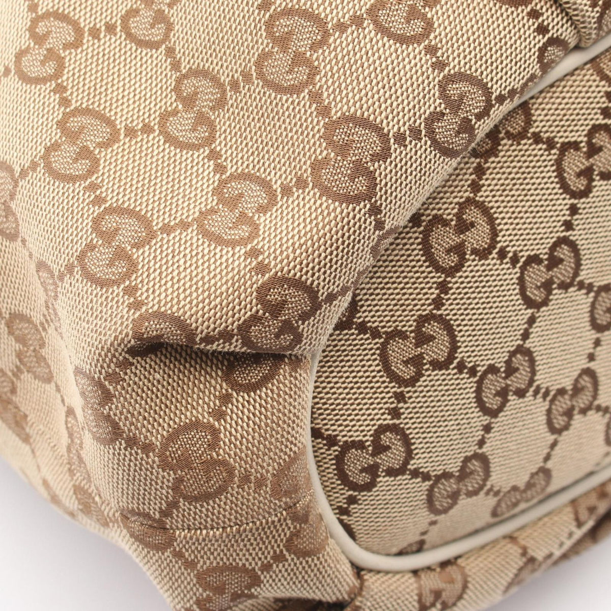 Gucci Shoulder Bag GG Canvas Beige — view 7