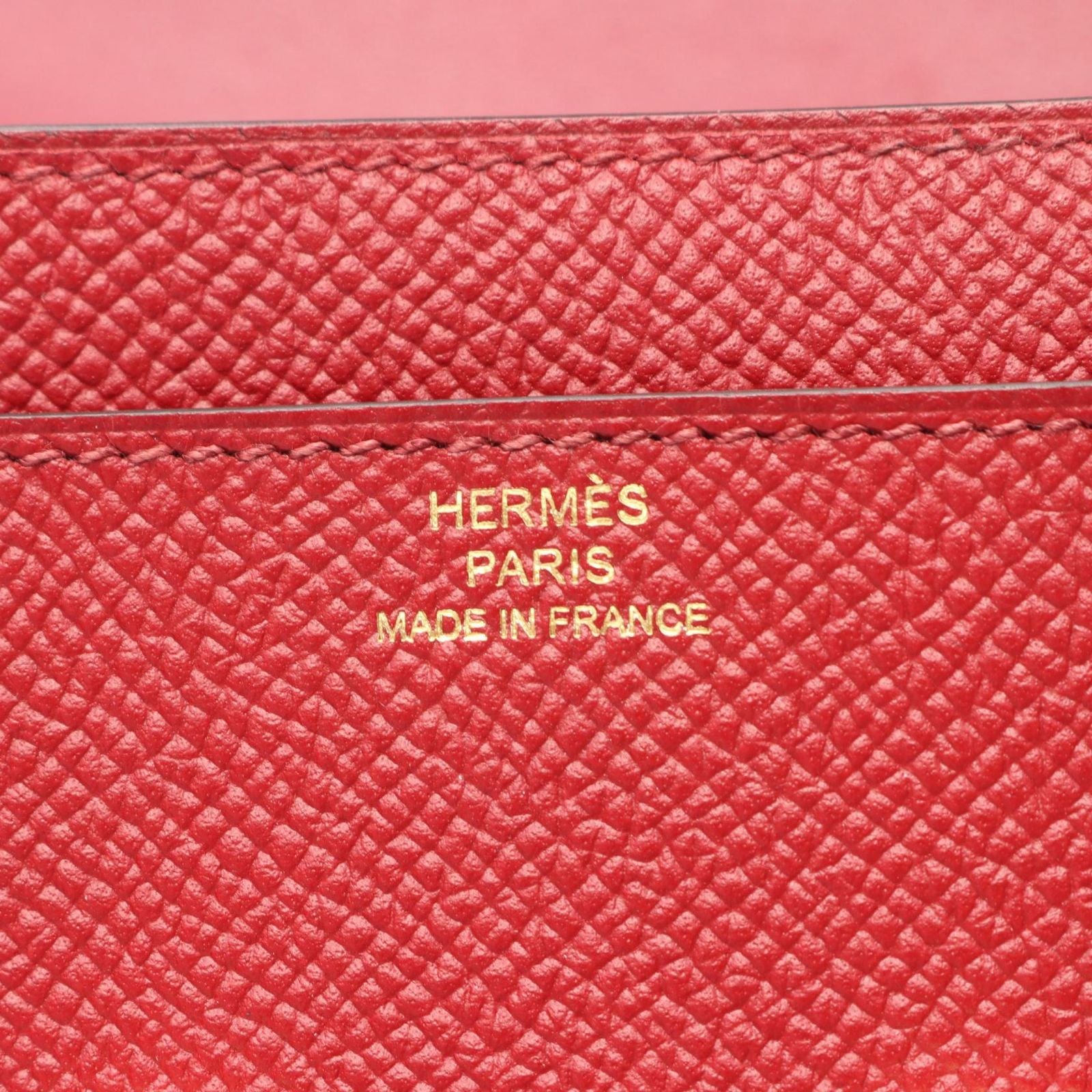 Hermes Bi Foldlong Wallet Constance Long ju Leather — view 4