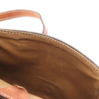 Celine Shoulder Bag Macadam brown Leather Minishoulder — view 9