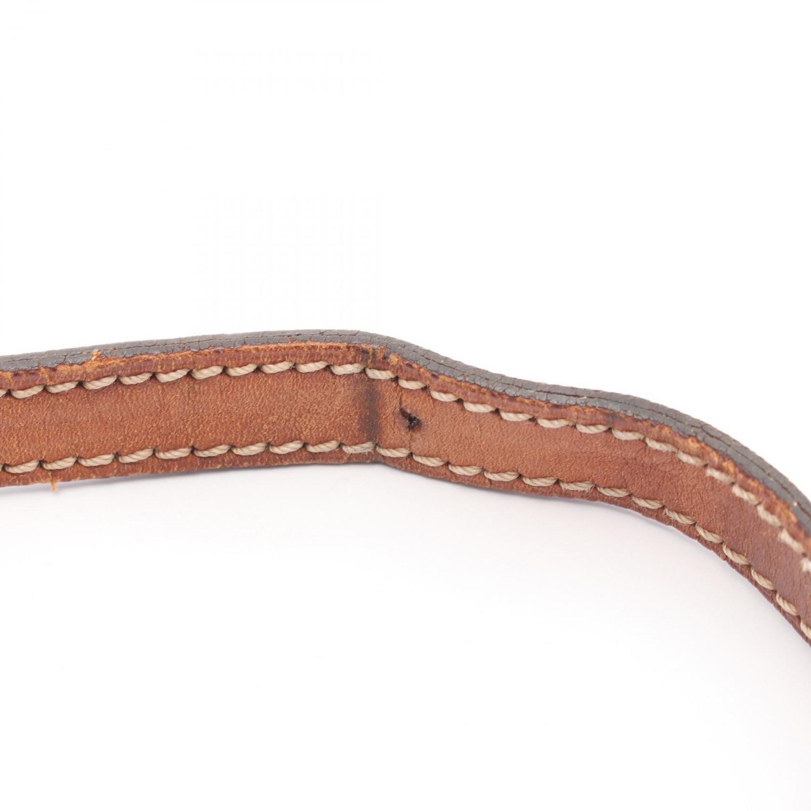Celine Shoulder Bag Macadam brown Leather Minishoulder — view 6